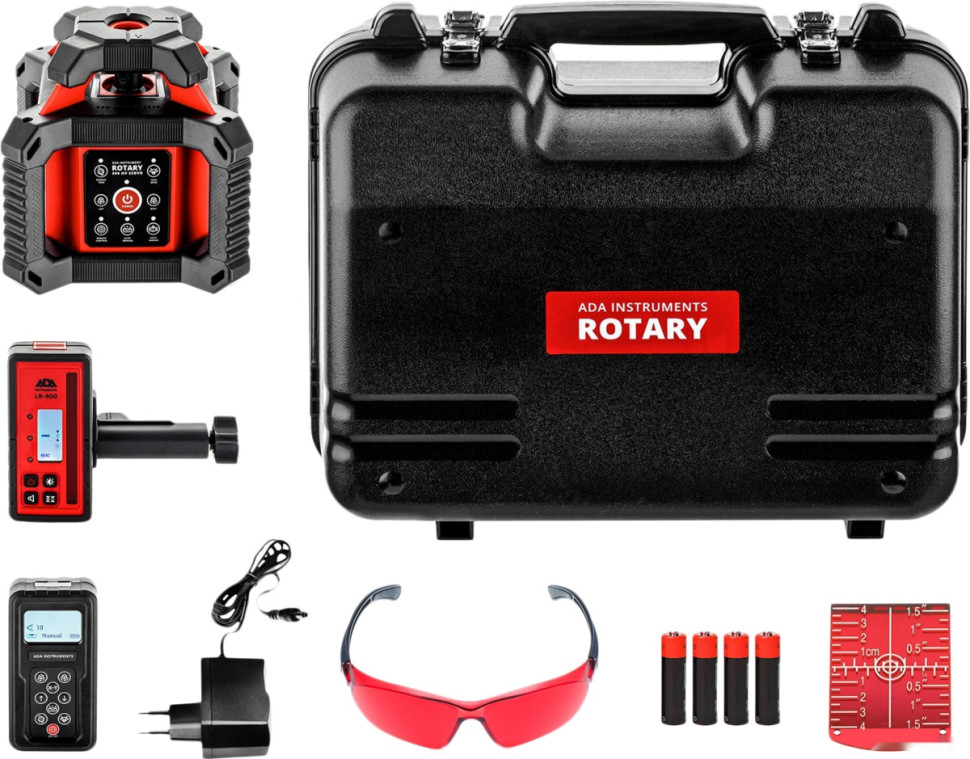 Лазерный нивелир ADA Instruments Rotary 500 HV Servo A00578