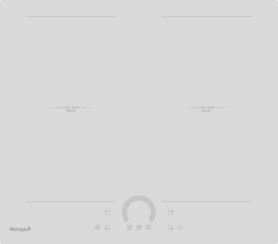 Варочная панель Weissgauff HI 642 WFZC Варочная панель Weissgauff HI 642 WFZC