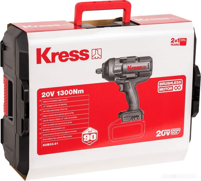 Гайковерт Kress KUB33.91 (без АКБ)