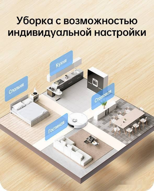 Робот-пылесос Dreame L10 Prime (международная версия, белый)