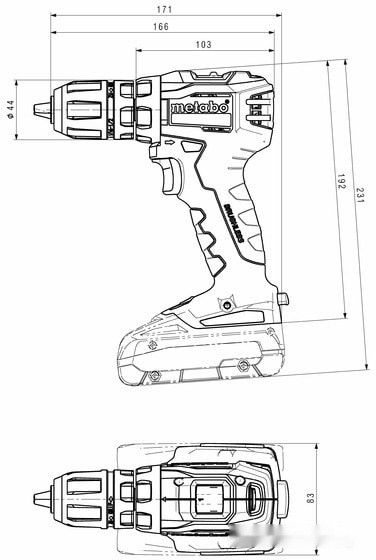 Дрель-шуруповерт Metabo BS 18 L BL Q 602327800 (с 2-мя АКБ, кейс) Дрель-шуруповерт Metabo BS 18 L BL Q 602327800 (с 2-мя АКБ, кейс)