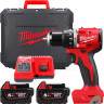 Ударная дрель-шуруповерт Milwaukee M18 M18BLPDRC-502C 4933492826 (с 2-мя АКБ 5 Ач, кейс) Ударная дрель-шуруповерт Milwaukee M18 M18BLPDRC-502C 4933492826 (с 2-мя АКБ 5 Ач, кейс)