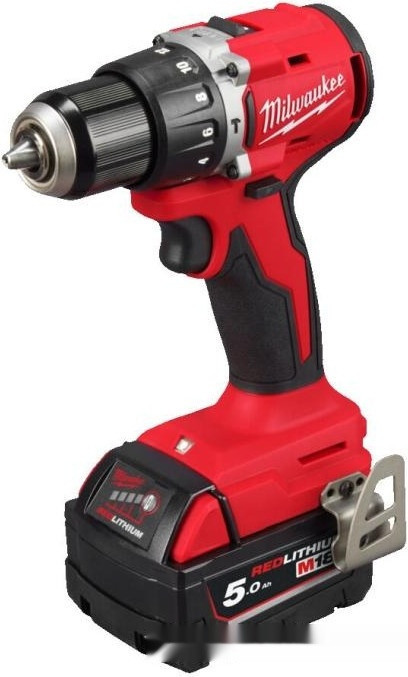 Ударная дрель-шуруповерт Milwaukee M18 M18BLPDRC-502C 4933492826 (с 2-мя АКБ 5 Ач, кейс) Ударная дрель-шуруповерт Milwaukee M18 M18BLPDRC-502C 4933492826 (с 2-мя АКБ 5 Ач, кейс)
