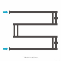 Полотенцесушитель Сунержа High-Tech model "M+" 500х650 31-4050-5065