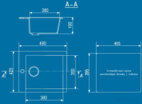 Кухонная мойка Ulgran U-404 (белый)