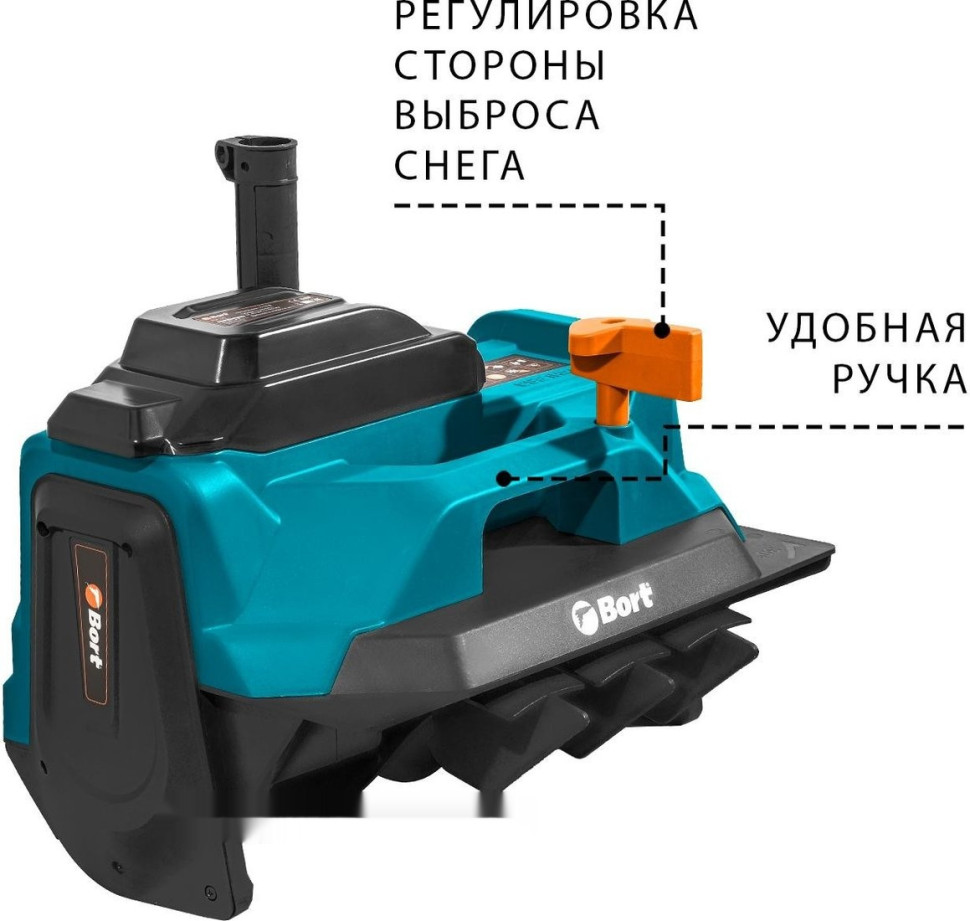 Снегоуборщик BORT BSF-40 (без АКБ) Снегоуборщик BORT BSF-40 (без АКБ)