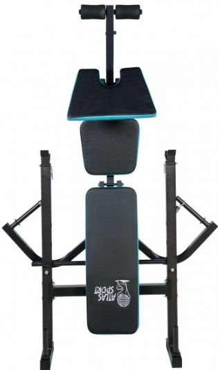 Силовая скамья Atlas Sport 1070 (черный/синий) Силовая скамья Atlas Sport 1070 (черный/синий)