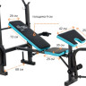Силовая скамья Atlas Sport 1070 (черный/синий) Силовая скамья Atlas Sport 1070 (черный/синий)
