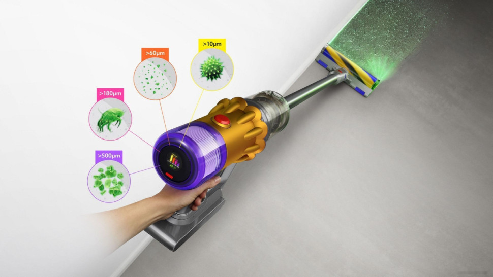 Вертикальный пылесос Dyson V12 Detect Slim Absolute 448884-01 Вертикальный пылесос Dyson V12 Detect Slim Absolute 448884-01