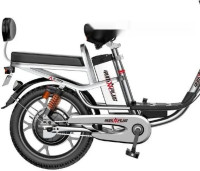 Электровелосипед AVM E-ALFA 20 Pro (серебристый)