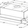 Вытяжка Weissgauff TEL 600 White Glass