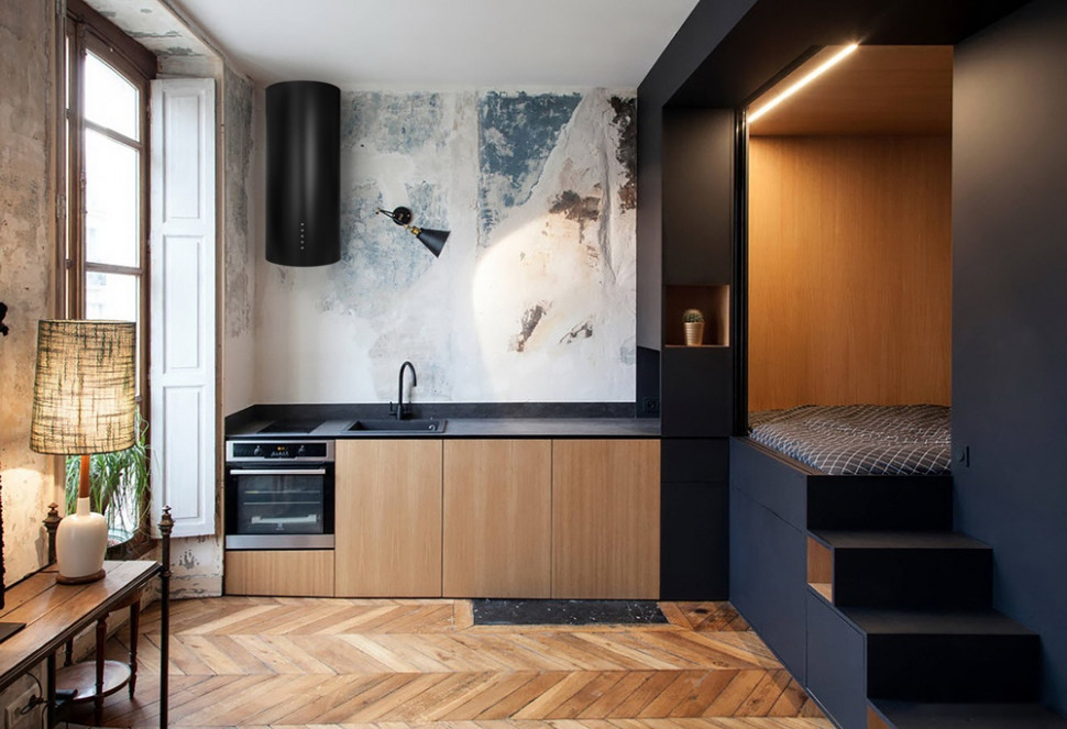 Вытяжка GrandGermes Aston 35 (черный)