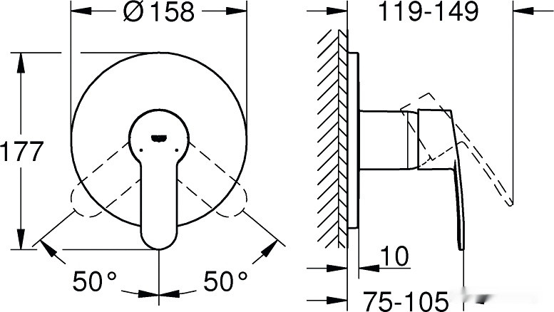 Смеситель Grohe Eurostyle Cosmopolitan 24051002 Смеситель Grohe Eurostyle Cosmopolitan 24051002