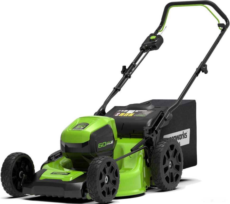 Газонокосилка Greenworks GD60LM46SP (с 1-м АКБ 4 Ah) Газонокосилка Greenworks GD60LM46SP (с 1-м АКБ 4 Ah)