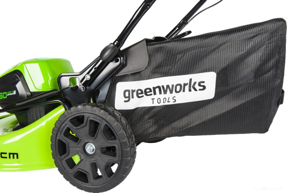 Газонокосилка Greenworks GD60LM46SP (с 1-м АКБ 4 Ah) Газонокосилка Greenworks GD60LM46SP (с 1-м АКБ 4 Ah)
