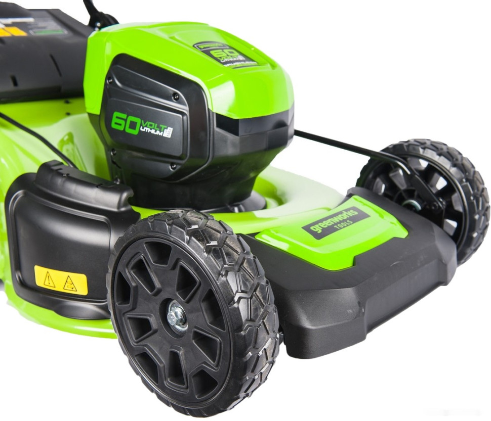 Газонокосилка Greenworks GD60LM46SP (с 1-м АКБ 4 Ah) Газонокосилка Greenworks GD60LM46SP (с 1-м АКБ 4 Ah)