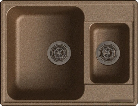 Кухонная мойка GranFest QUARZ Z-09 (терракот)