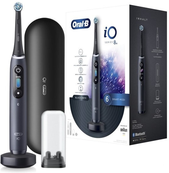 Электрическая зубная щетка Oral-B iO 8n (черный, 1 насадка) Электрическая зубная щетка Oral-B iO 8n (черный, 1 насадка)