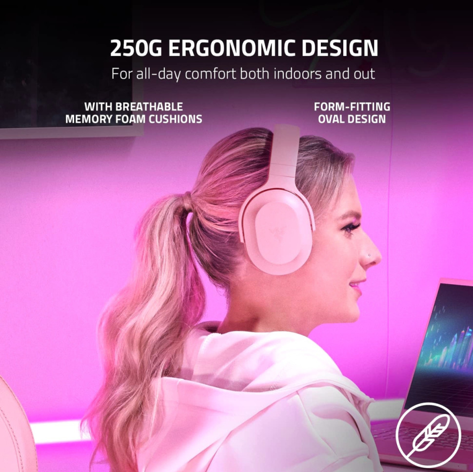 Наушники RAZER Barracuda X 2022 (розовый) Наушники RAZER Barracuda X 2022 (розовый)