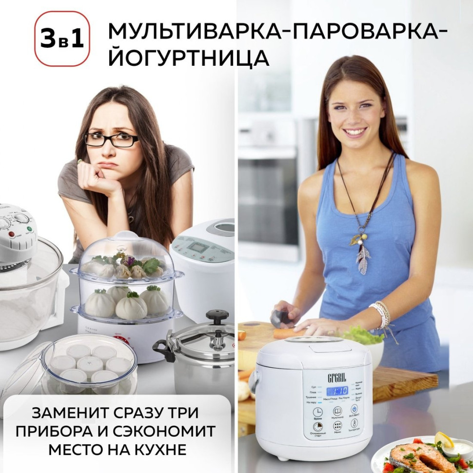 Мультиварка GFgril GFM-200 Мультиварка GFgril GFM-200