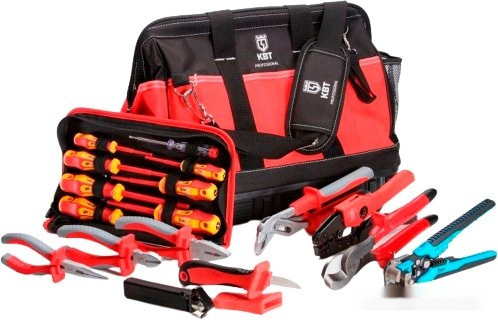 Электромонтажный набор КВТ НИЭ-01 63033 (17 предметов)