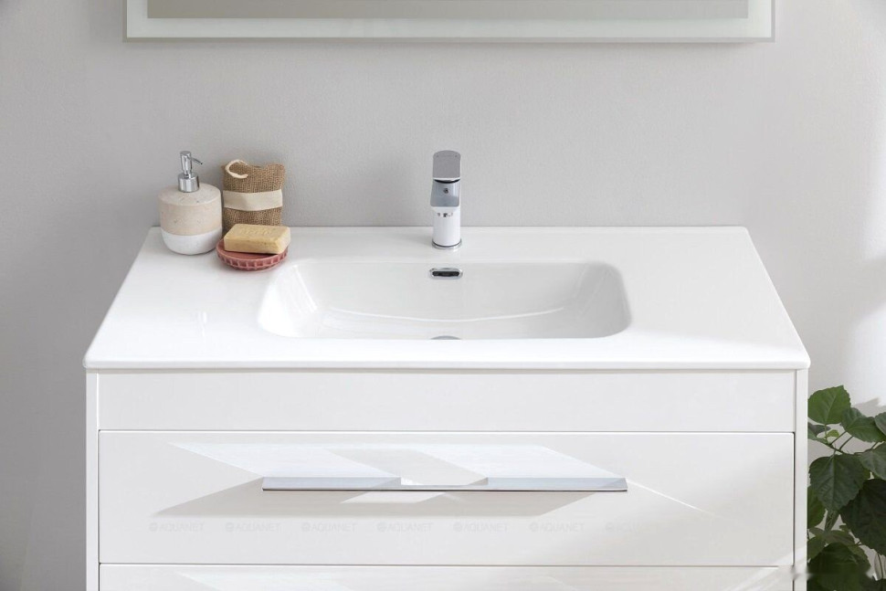 Умывальник Aquanet Flat 100 254365 Умывальник Aquanet Flat 100 254365