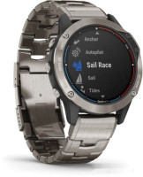 Умные часы Garmin Quatix 6 47 мм (титановый)