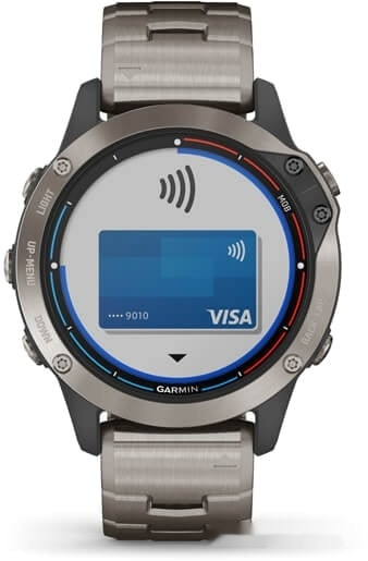 Умные часы Garmin Quatix 6 47 мм (титановый)