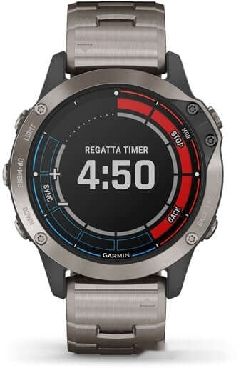 Умные часы Garmin Quatix 6 47 мм (титановый)
