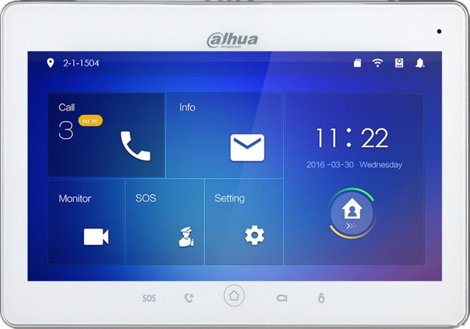 Видеодомофон Dahua DHI-VTH5241DW