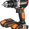 Дрель-шуруповерт Worx BL WX175 (с 2-мя АКБ, кейс) Дрель-шуруповерт Worx BL WX175 (с 2-мя АКБ, кейс)