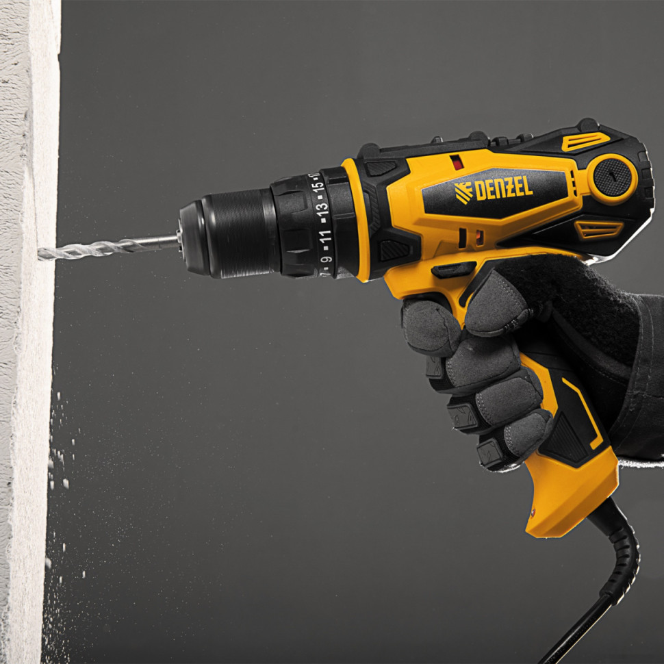 Ударная дрель-шуруповерт Denzel ISD-300-13
