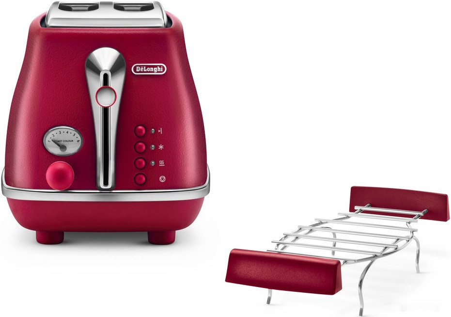 Тостер Delonghi Icona Elements CTOE 2103.R Тостер Delonghi Icona Elements CTOE 2103.R