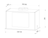 Вытяжка LEX GS Bloc GS 900 (черный)