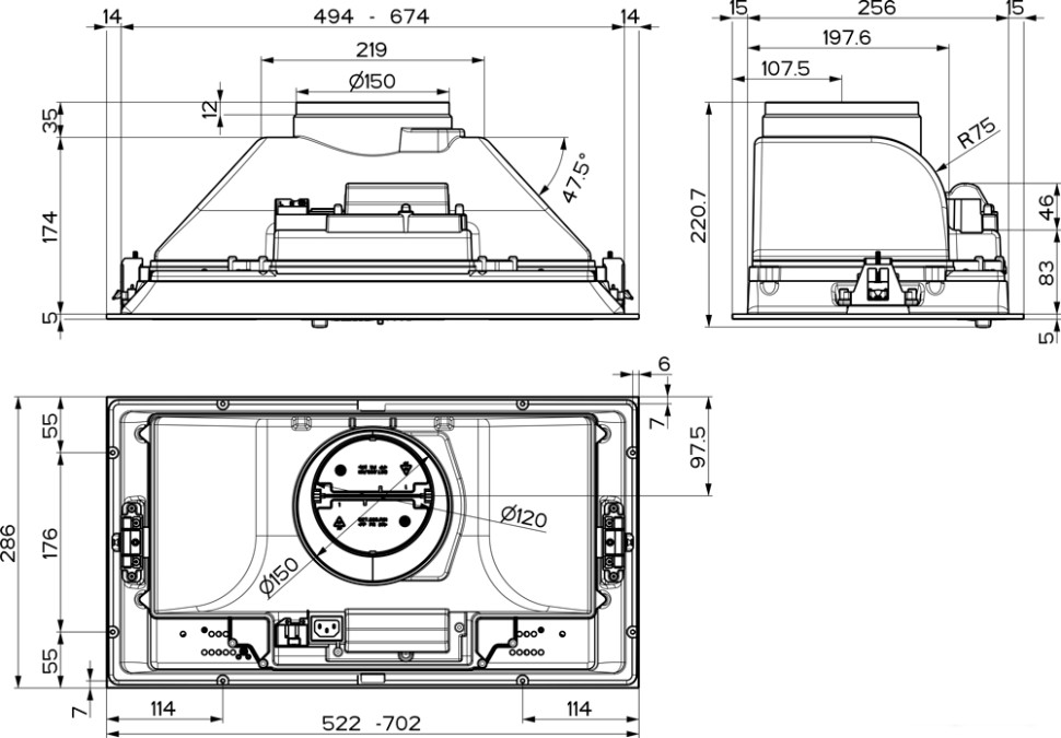 Вытяжка Faber Inka ICH SS A52 (I.Smart HCS) Вытяжка Faber Inka ICH SS A52 (I.Smart HCS)