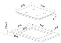 Варочная панель Hansa BHGW630502
