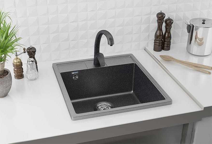 Кухонная мойка Ulgran U-406 342 (ГРАФИТОВЫЙ) Кухонная мойка Ulgran U-406 342 (ГРАФИТОВЫЙ)