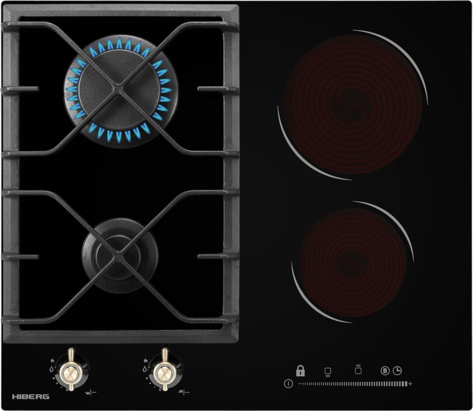 Варочная панель HIBERG VM 6021 B Варочная панель HIBERG VM 6021 B
