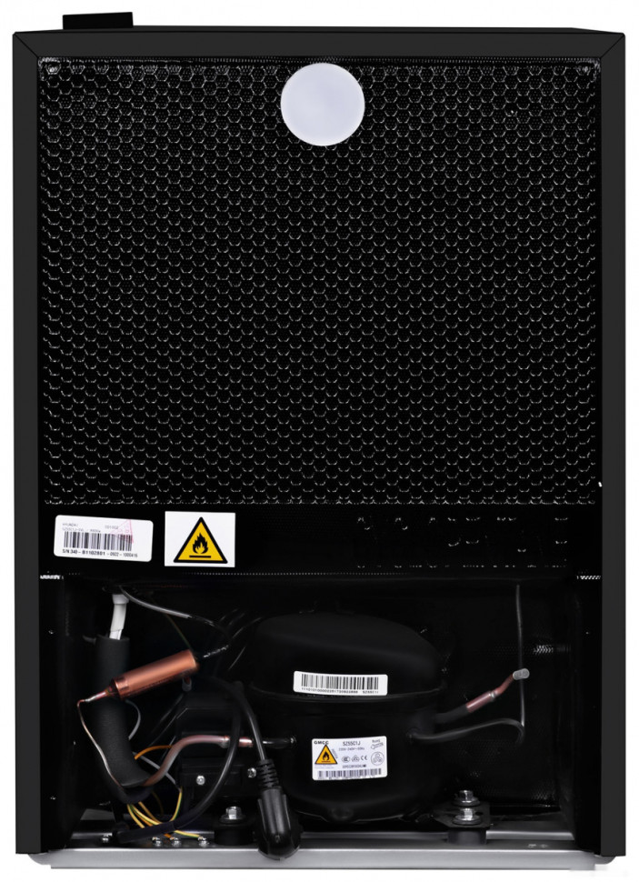 Однокамерный холодильник Hyundai CO1002 (серебристый) Однокамерный холодильник Hyundai CO1002 (серебристый)