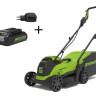 Газонокосилка электрическая Greenworks GD24LM33K2 / 2516107UA (АКБ 2 А/ч и ЗУ) Газонокосилка электрическая Greenworks GD24LM33K2 / 2516107UA (АКБ 2 А/ч и ЗУ)