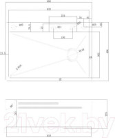 Кухонная мойка Abber Wasser Kreis AF2194B (черный матовый)