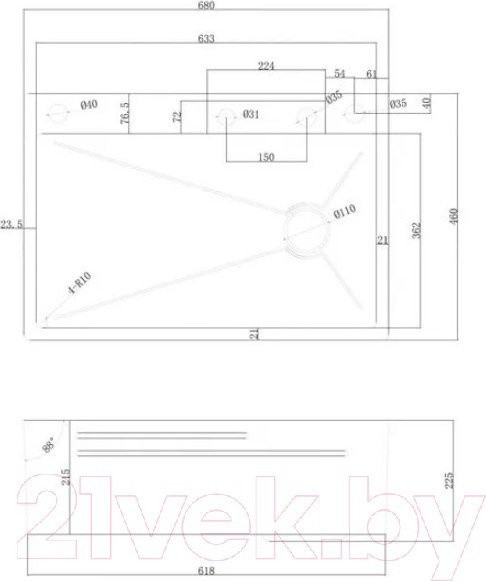 Кухонная мойка Abber Wasser Kreis AF2194B (черный матовый) Кухонная мойка Abber Wasser Kreis AF2194B (черный матовый)