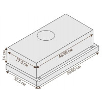 Вытяжка Ciarko SL-S II 50 черный