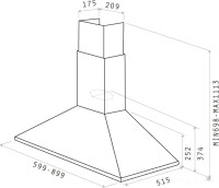 Вытяжка Elica TAMAYARAILANBR/A/60