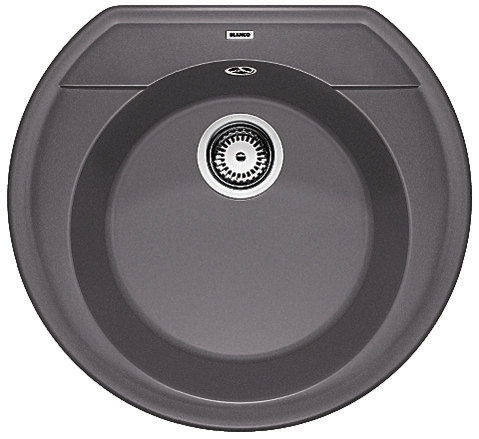 Кухонная мойка Blanco Rondoval 45 темная скала