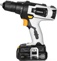 Deko DKCD20 Set 2 063-4204 (шуруповерт, болгарка, 2 АКБ)