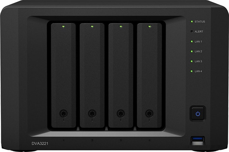 Видеорегистратор наблюдения Synology DVA3221