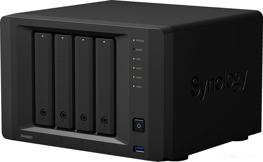 Видеорегистратор наблюдения Synology DVA3221