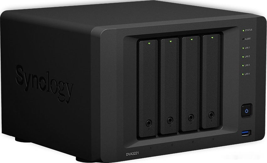 Видеорегистратор наблюдения Synology DVA3221