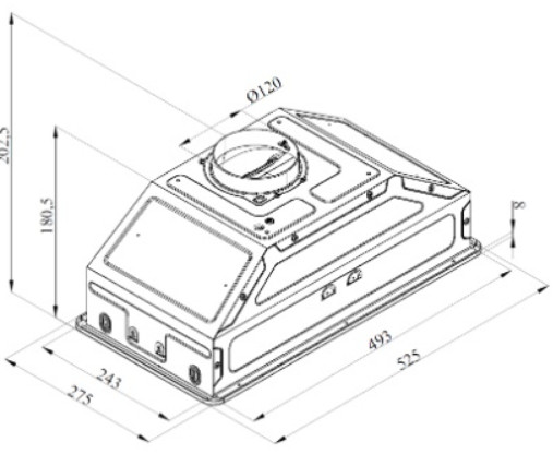 Вытяжка Zigmund & Shtain K 356.51 S